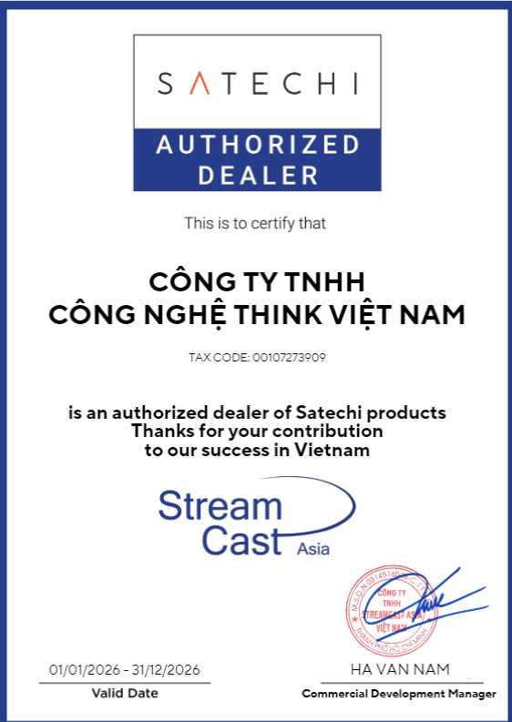 Chứng nhận NPP Satechi